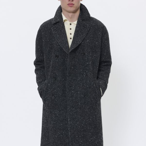MAbullmer Coat, dark grey melange MAbullmer Coat, dark grey melange, Matinique