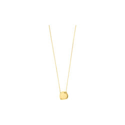 PRESENCE coin necklace, gold plated, Pilgrim