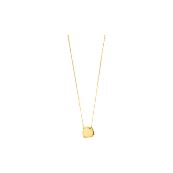 PRESENCE coin necklace, gold plated, Pilgrim