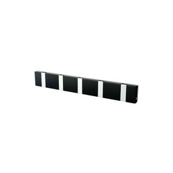 KNAX Lite 5 Coat Rack, black/grey, LoCa