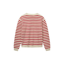 Charlie Knit, red creme, Studio Feder