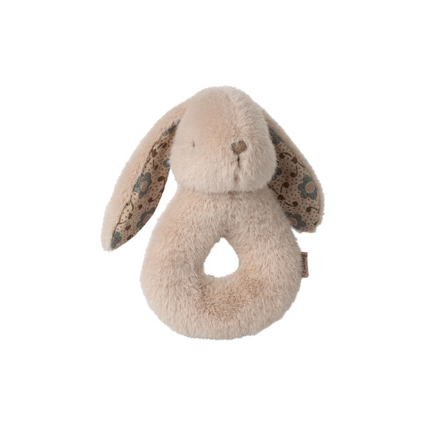 Bunny Rattle Set, powder, Maileg