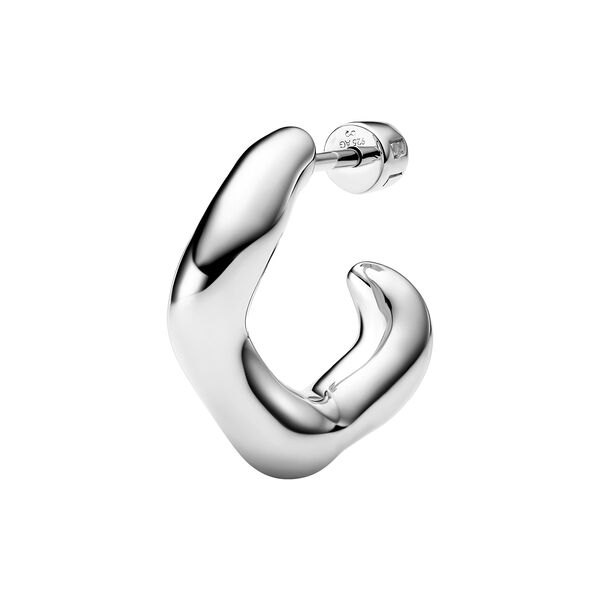 Anil Hoop Small Right, silver, Maria Black