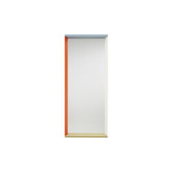 Colour Frame Mirror Large, blue/orange, Vitra 