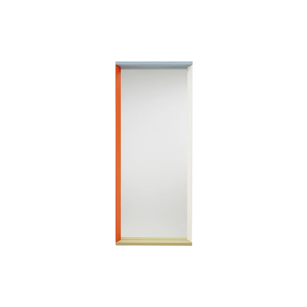 Colour Frame Mirror Large, blue/orange, Vitra 