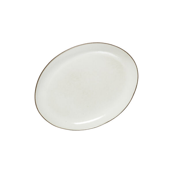 Amera Dinner Plate Oval, white sands Amera Dinner Plate Oval, white sands, Lene Bjerre