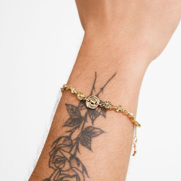 MISHA bracelet, gold plated, Pilgrim