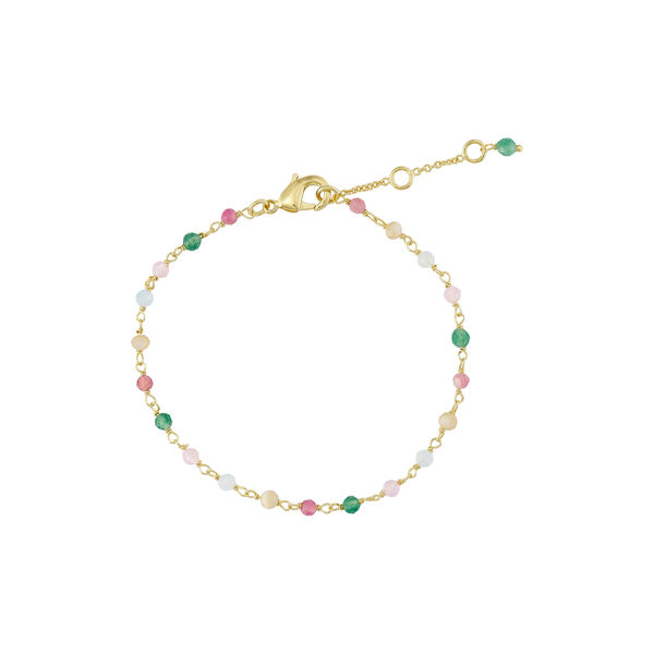 Bracelet with natural stone, multi, Pure by Nat