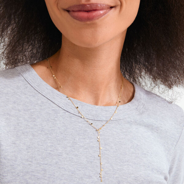 BAYLEN necklace, gold plated, Pilgrim
