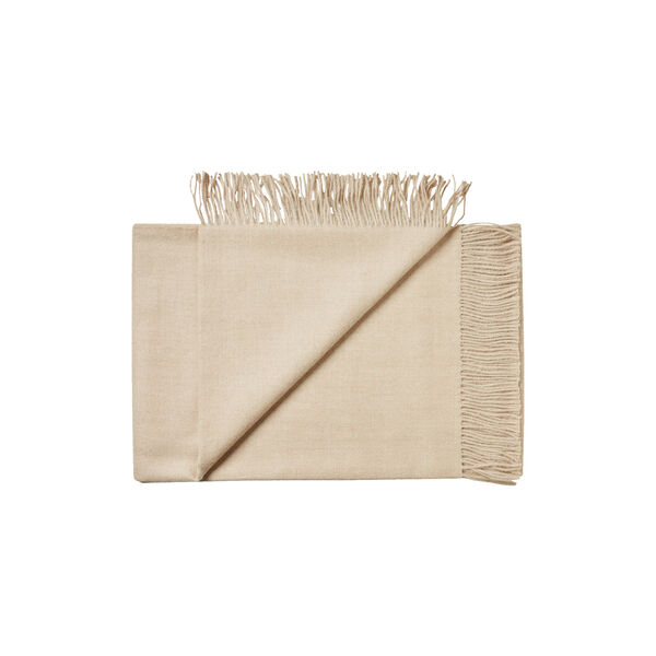 Arequipa Throw, 00207 latte beige, Silkeborg Uldspinderi