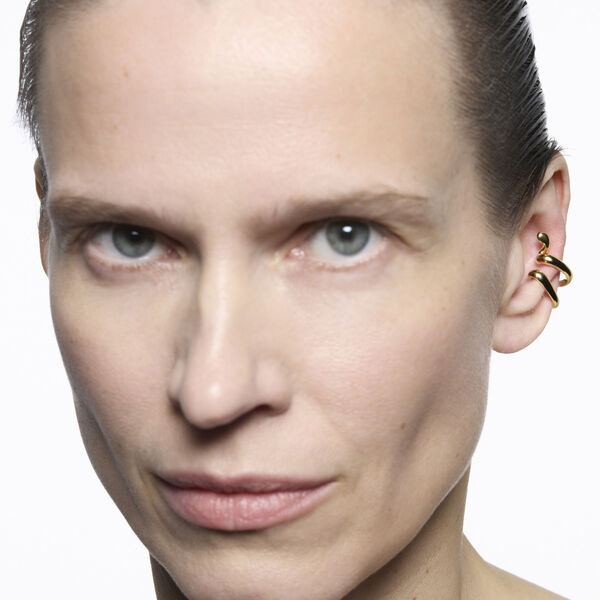 Whirl Ear Cuff, gold, Maria Black