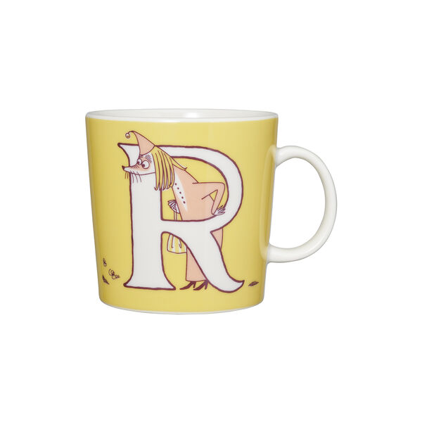 Moomin Mug 40 cl Alphabet R, Moomin Arabia