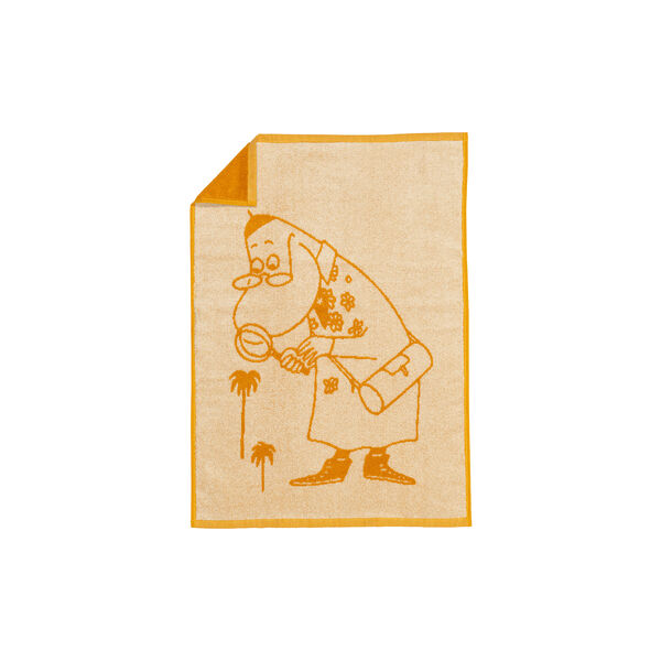 Mumi bath towel Hemulen 50x70 cm, ocher, Moomin Arabia