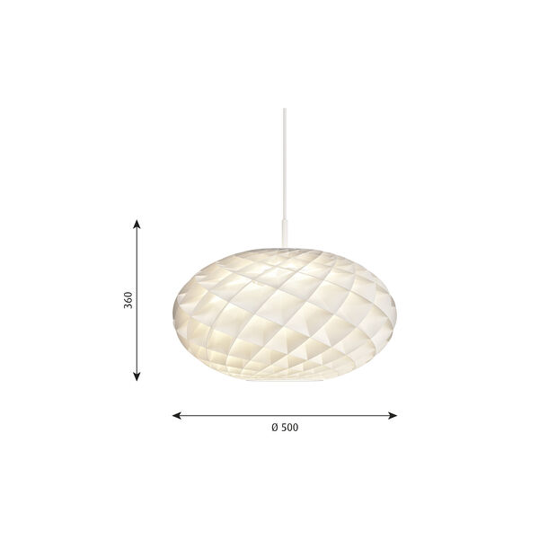 Patera Oval pendant Patera Oval pendant, Louis Poulsen