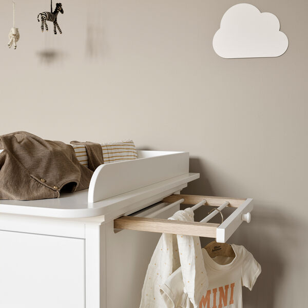 Seaside 2 Pull-Outs & Laundry Bag for Seaside Dresser and Nursery Dresser with 6 Drawers Seaside 2 Pull-Outs & Laundry Bag for Seaside Dresser and Nursery Dresser with 6 Drawers, Oliver Furniture