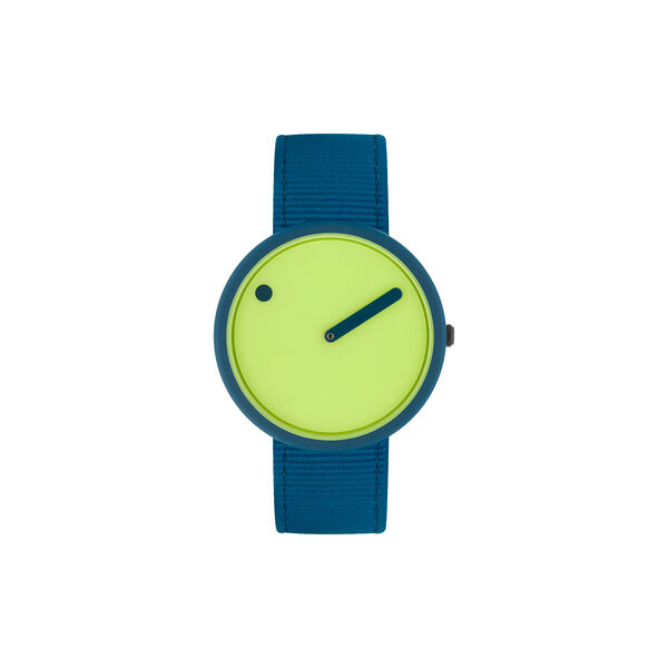 PICTO Wrist Watch, paradise green/matt deep blue/deep blue, PICTO