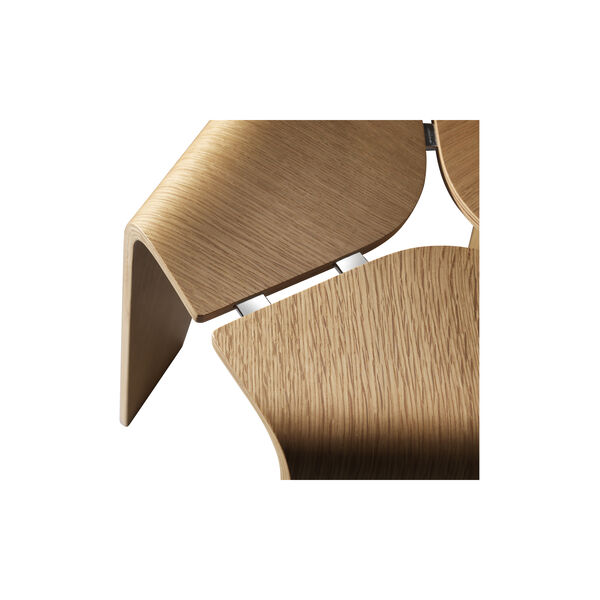 MB70 Stool, oak, Selected by Secher