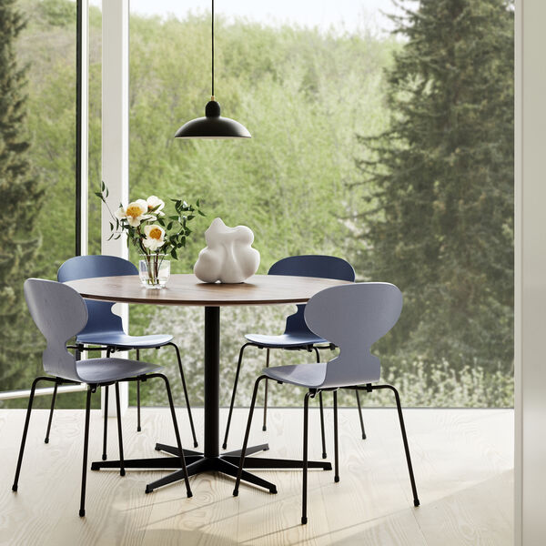 KAISER idell&trade; 6631-P Pendant, matt black/brass, Fritz Hansen