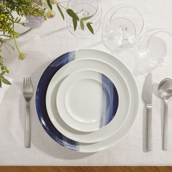 KOPPEL lunch plate 22 cm, shades of blue, Georg Jensen