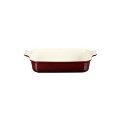 Heritage Rectangular Dish 32 cm, garnet, Le Creuset