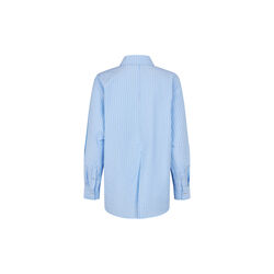 Viggemd stripe shirt, blue and white stripe, Modstr&ouml;m