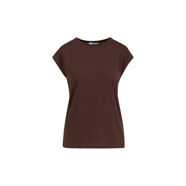 CC Heart basic T-shirt, chocolate nut CC Heart basic T-shirt, chocolate nut, Coster Copenhagen