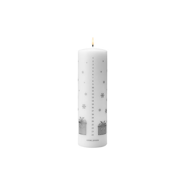 2025 Calendar Candle, silver 2025 Calendar Candle, silver, Georg Jensen