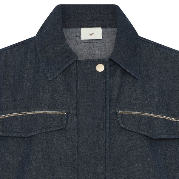 Retal denimjacket, della blue, Heartmade