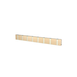 KNAX Horizontal 8 Coat Rack, latte/grey, LoCa