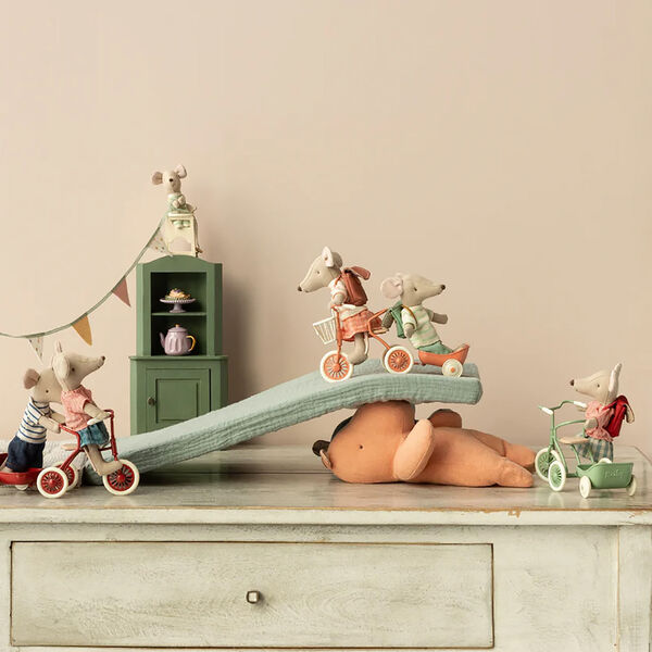 Big Sister Tricycle Mouse, Maileg