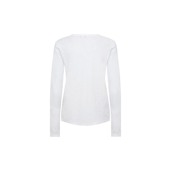 LR-ANY 3 LS T-shirt, white LR-ANY 3 LS T-shirt, white, Leveté Room