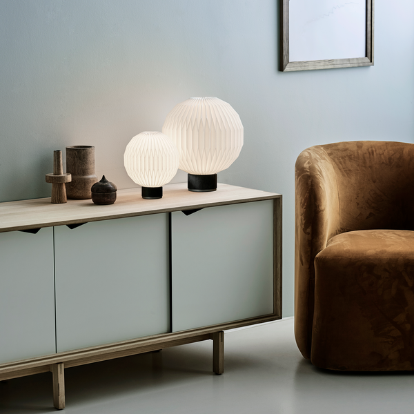 Le Klint 375 Table Lamp with Standard Shade, black, LE KLINT