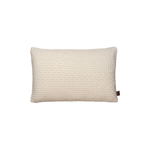 Knitted Cushion Mauntain, beige melange Knitted Cushion Mauntain, beige melange, By LOHN