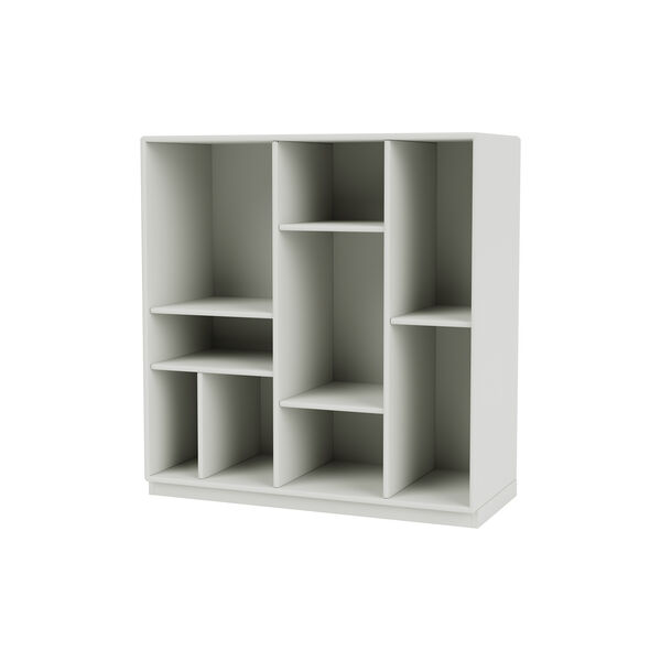 Montana 1613 Shelf with Wheels, 09 nordic/black, Montana Furniture