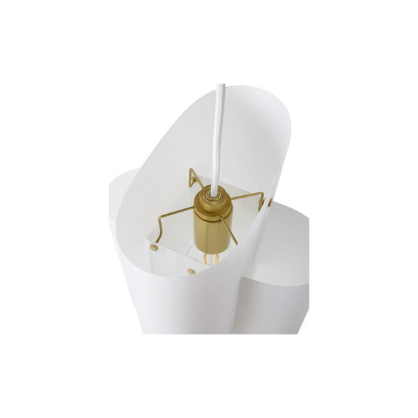 Sekiun 23 Pendant, white, MOTARASU