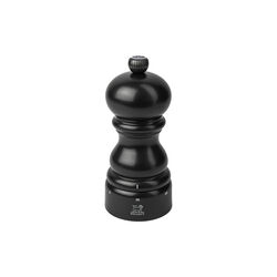 Paris uS Salt Mill 12 cm, black satin, Peugeot