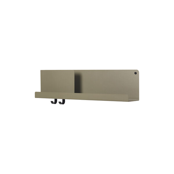 Folded Shelves, olive, Muuto