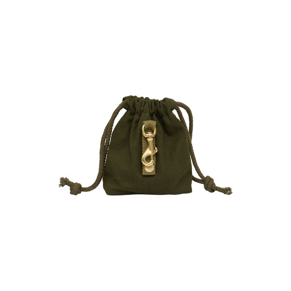 Canvas Treat bag, olive, Drew's Dogwear