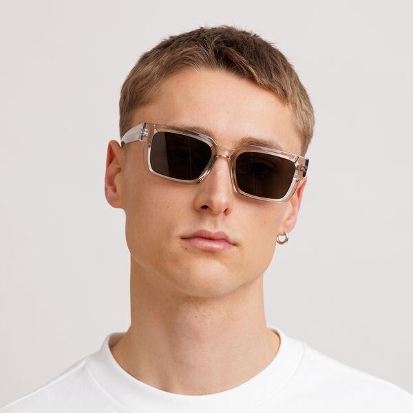 LOUIE sun glasses, crystal, MESSYWEEKEND