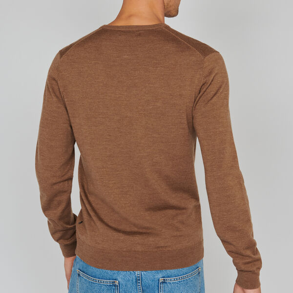 Margrate Knit Pullover, otter melange, Matinique