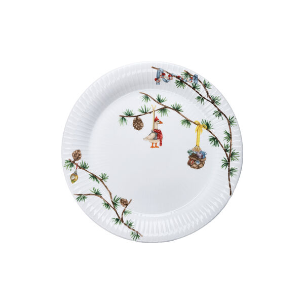 Hammersh&oslash;i Christmas Plate &Oslash; 27 cm, goose, K&auml;hler