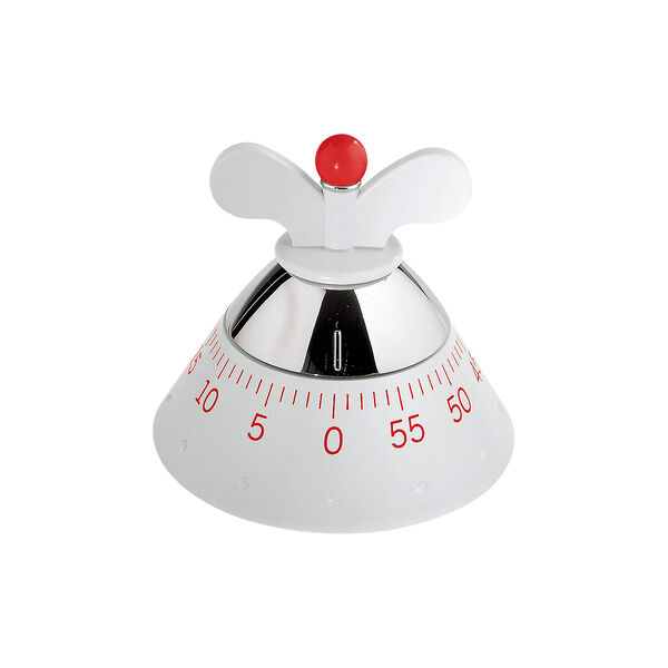 Kitchen Timer, white, Alessi