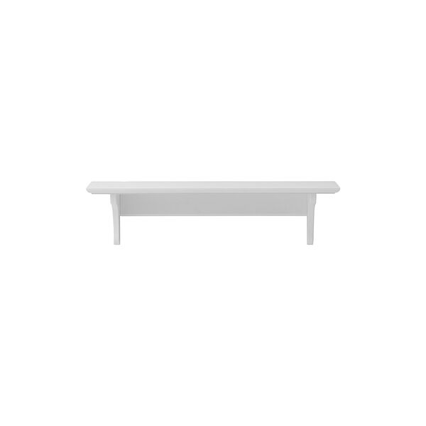 Seaside Shelf with Hooks, 60x20 cm, Oliver Furniture