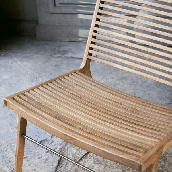 OUTDOOR RIB Lounge Chair, Sibast Furniture