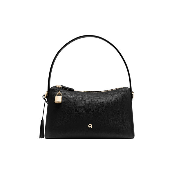 Delia Hobo Bag | Black, Aigner