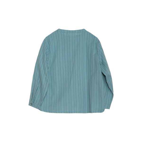 Peasant Shirt, mineral stripe, Serendipity