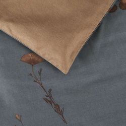 Midnight Flowers Duvet Cover | Grey, BOSS Home