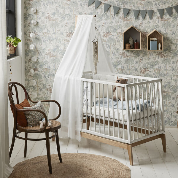 Canopy for Leander Linea&trade; and Luna&trade; Baby Cot, white, Leander