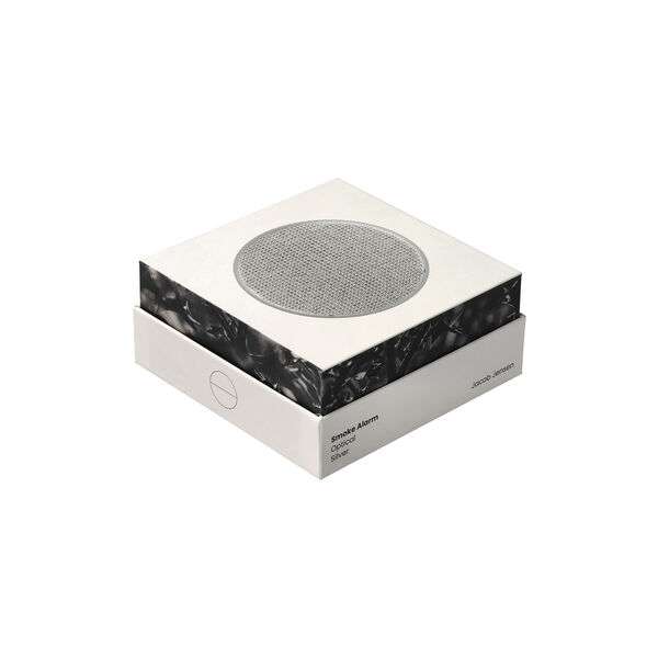 Optical smoke alarm, silver Optical smoke alarm, silver, Jacob Jensen