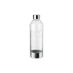 Brus Carbonating Bottle, clear/steel Brus Carbonating Bottle, clear/steel, Stelton